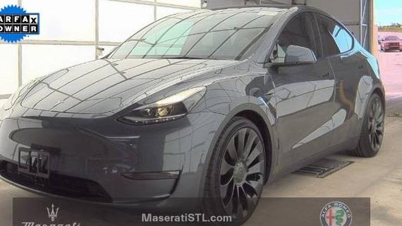 TESLA MODEL Y 2022 7SAYGDEF4NF456582 image
